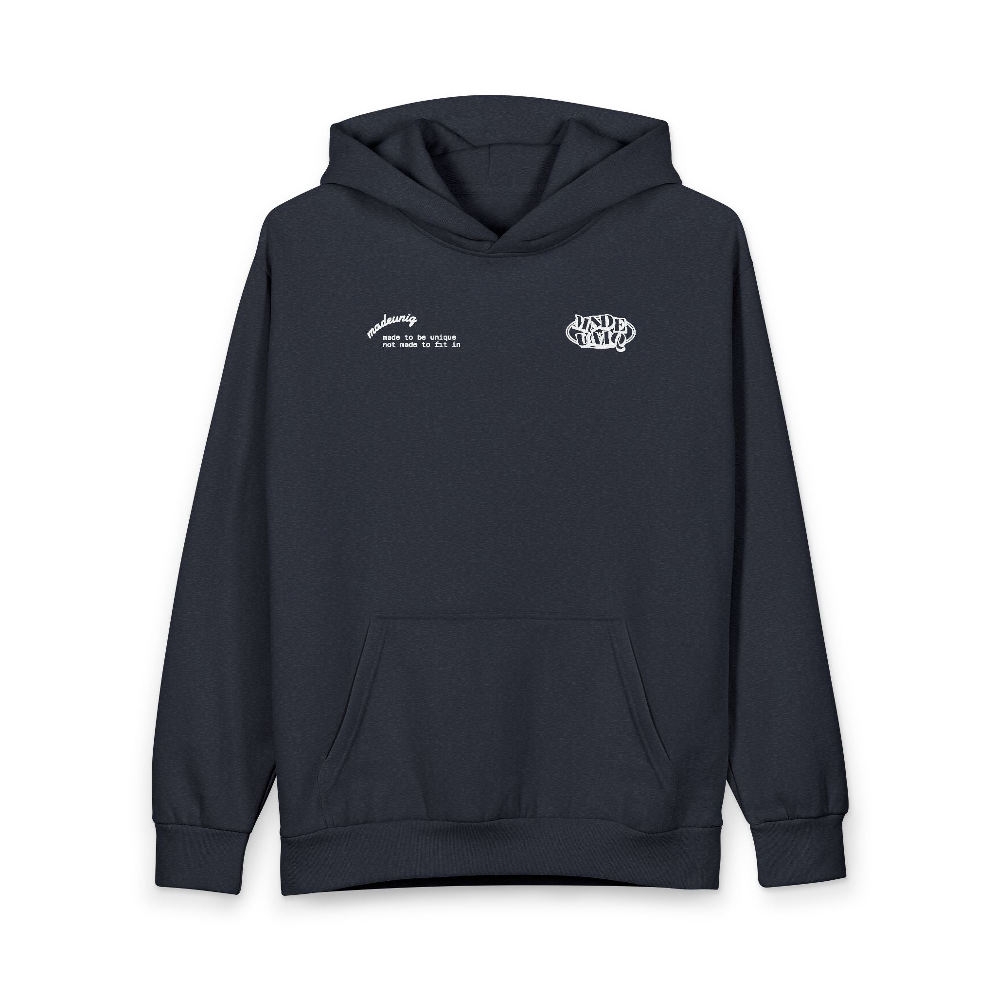 Quiet Statement Urban Pullover Navy Hoodie