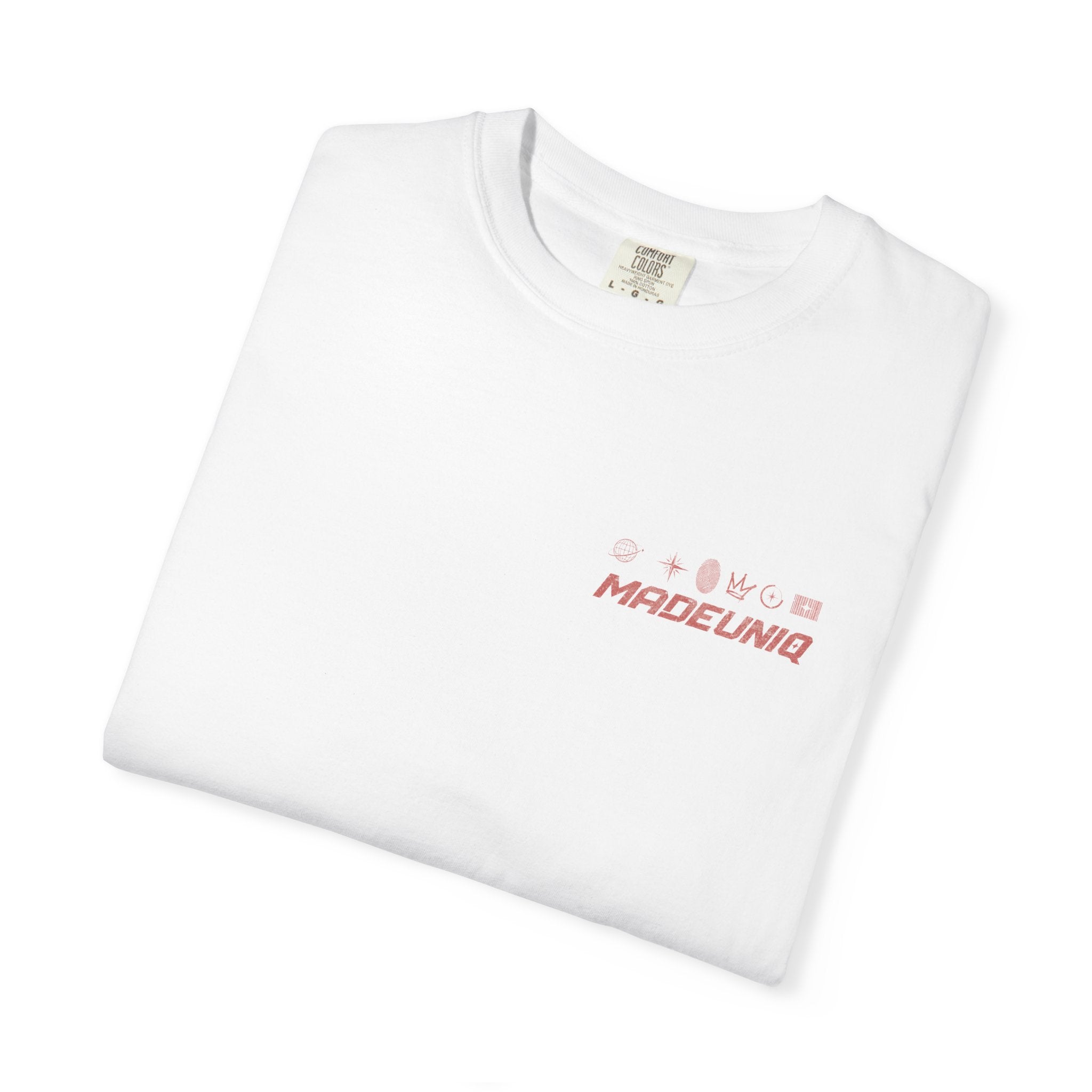 'Identity' Relaxed White Tee