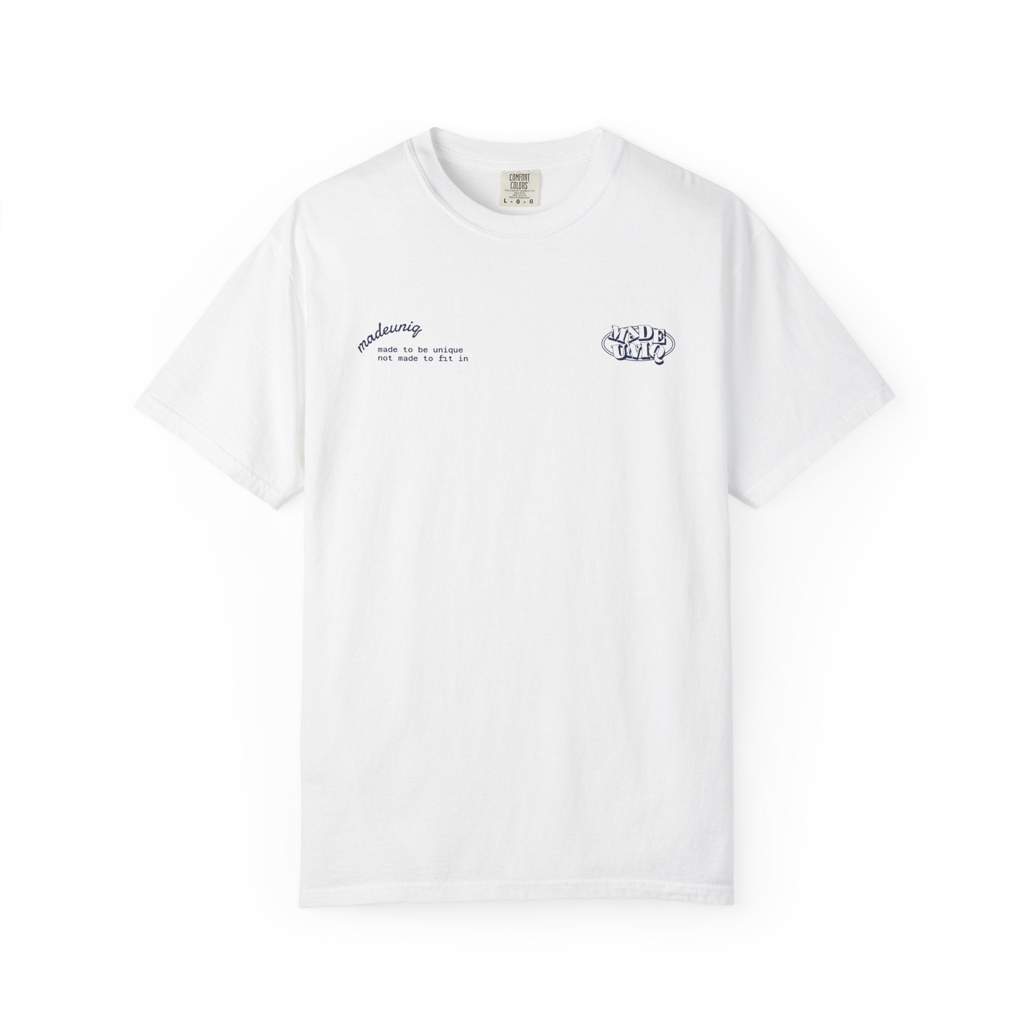 Quiet Statement Relaxed White Tee
