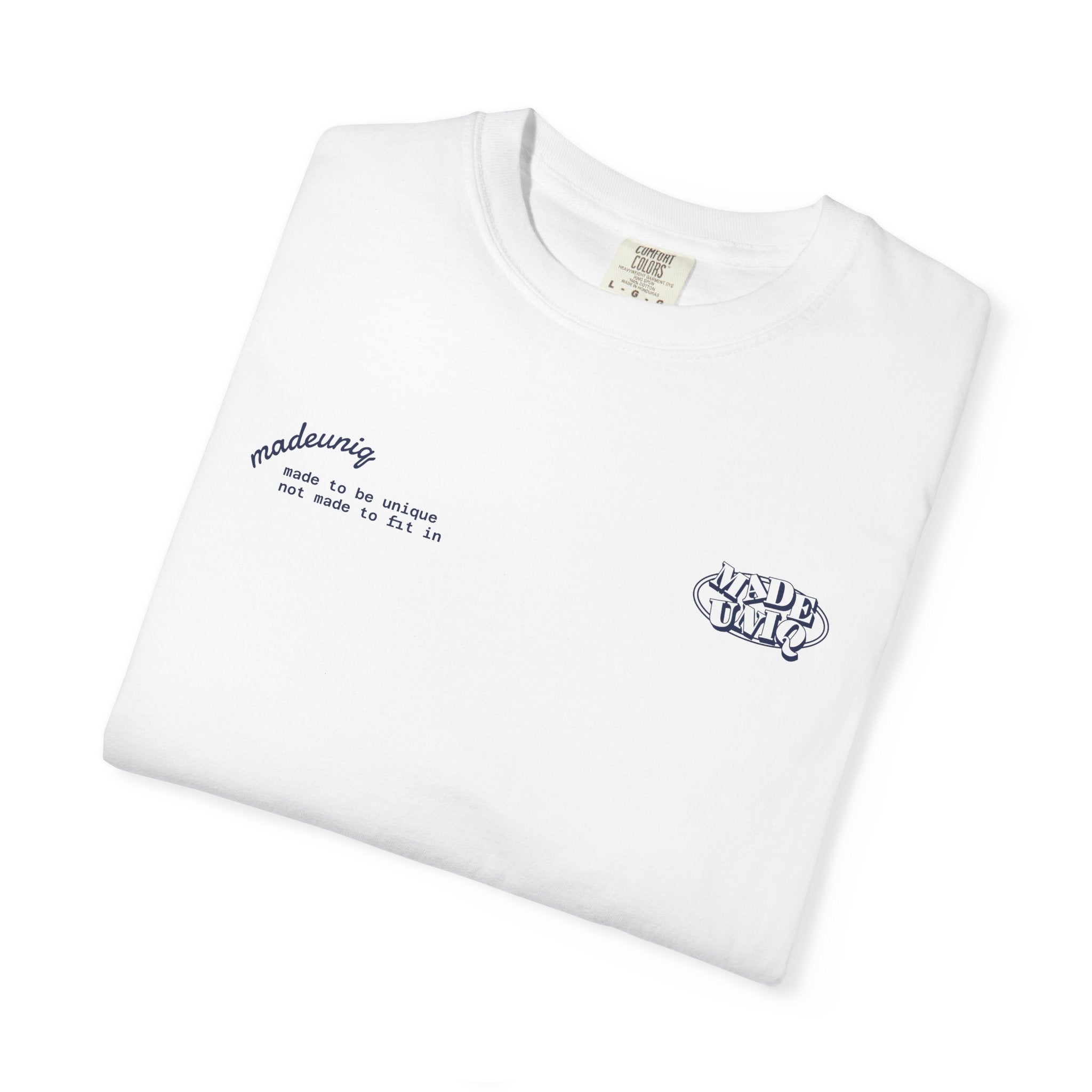 Quiet Statement Relaxed White Tee