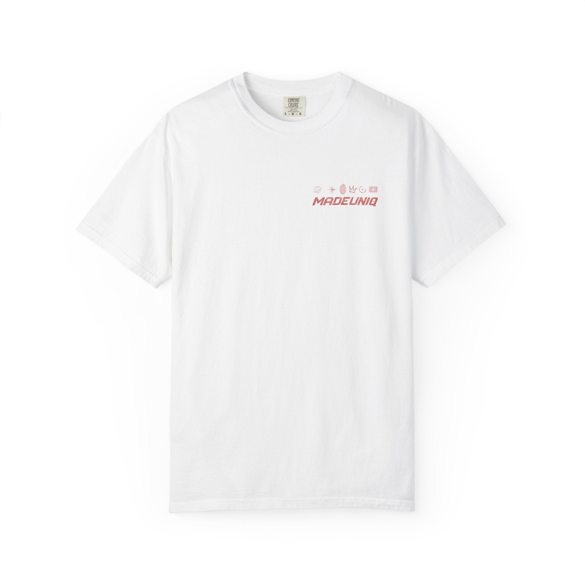 'Identity' Relaxed White Tee