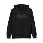 Noir Urban Pullover Black Hoodie