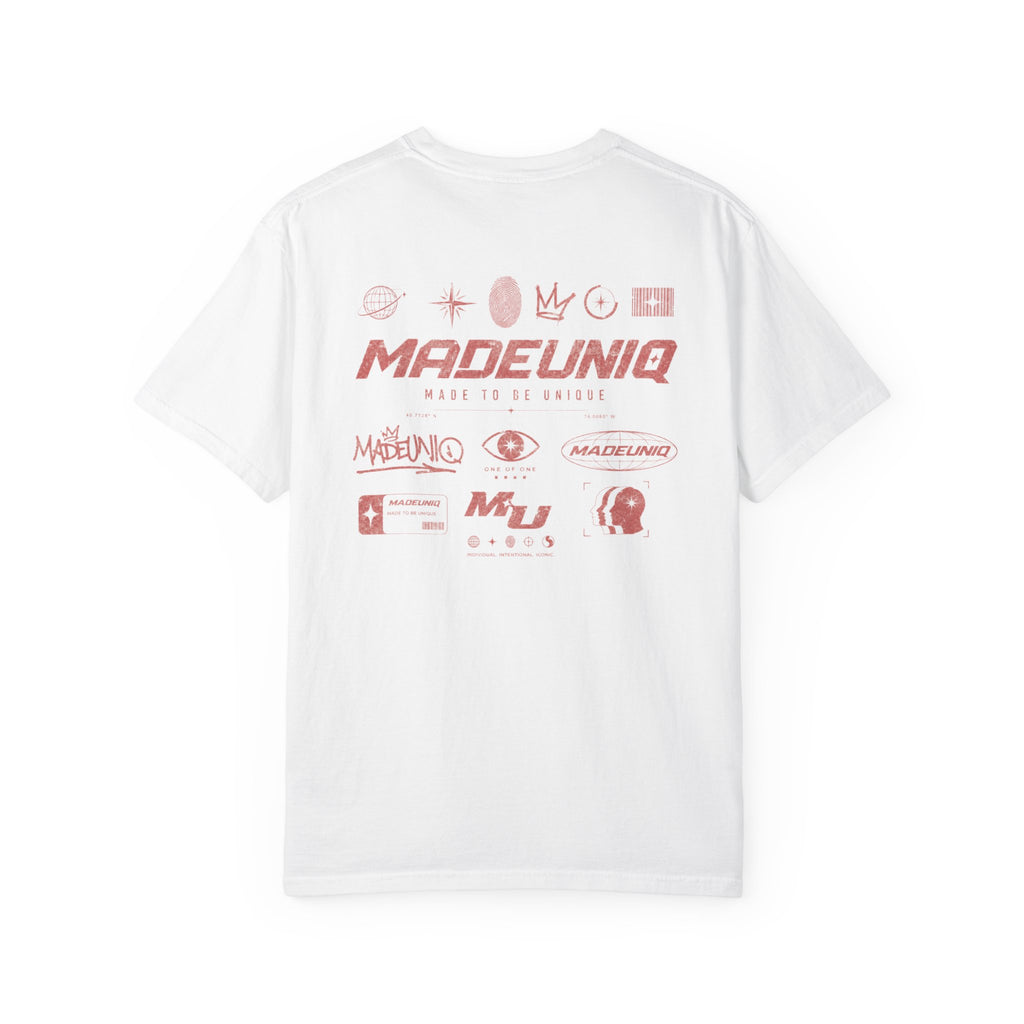 'Identity' Relaxed White Tee