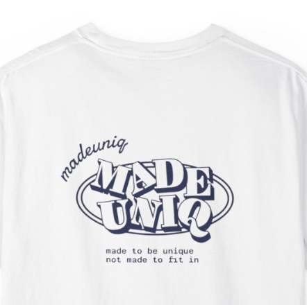 Quiet Statement Relaxed White Tee