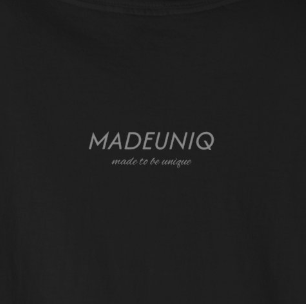 Apollo Relaxed Black Tee