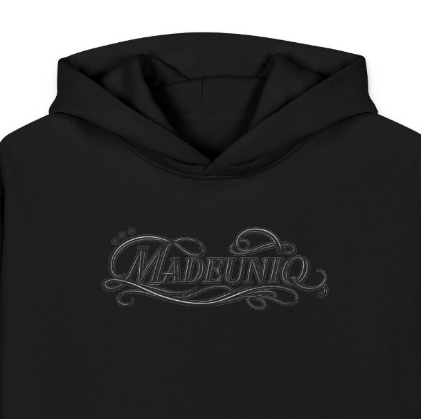 Noir Urban Pullover Black Hoodie