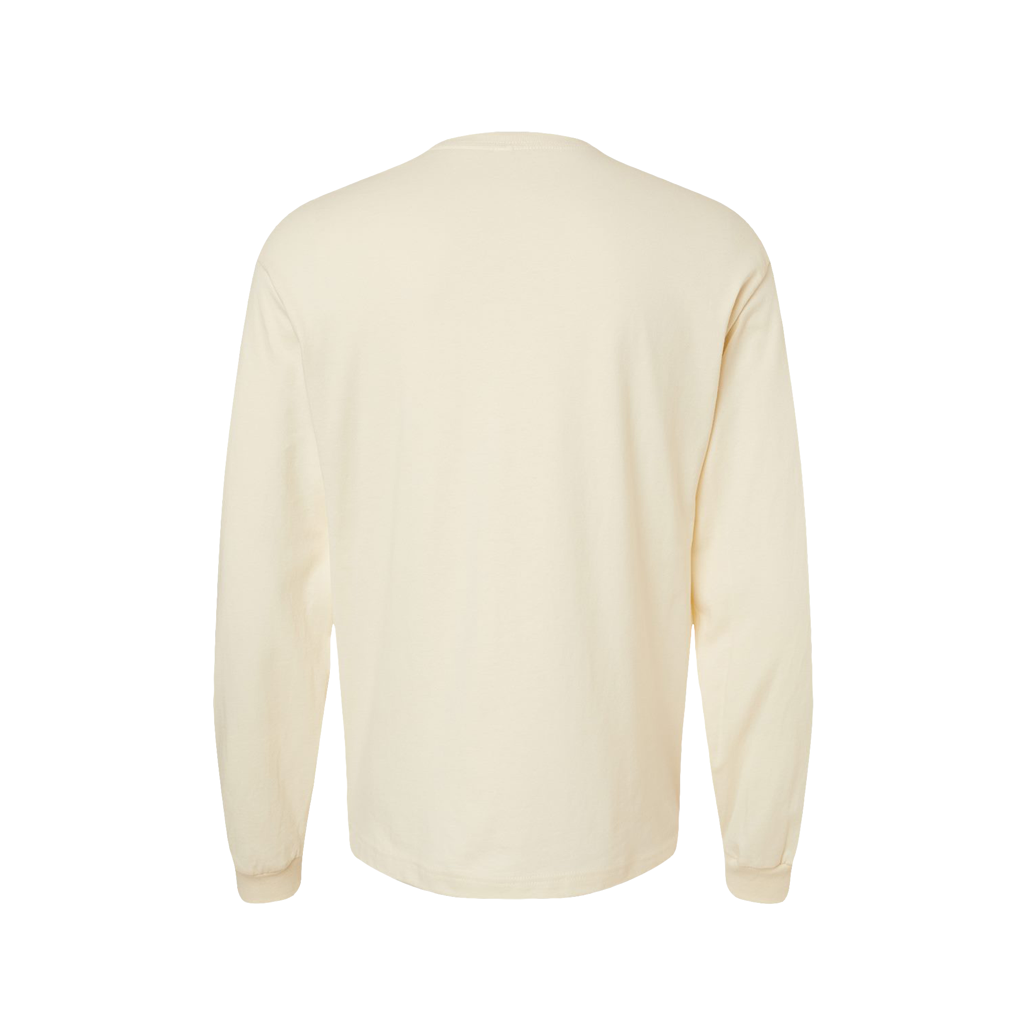 Essential Heavyweight Natural Long Sleeve Tee