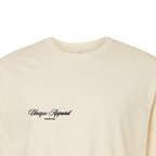 Essential Heavyweight Natural Long Sleeve Tee