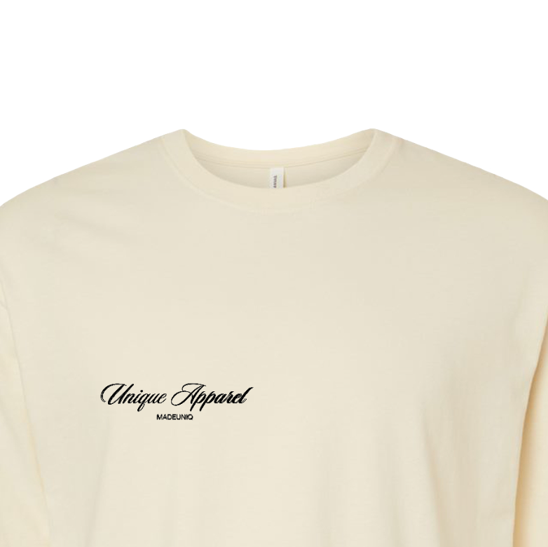 Essential Heavyweight Natural Long Sleeve Tee