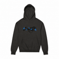 'Untamed' Vintage Black Hoodie