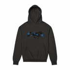 'Untamed' Vintage Black Hoodie